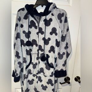 Disney Adult Onesie Mickey Pajamas